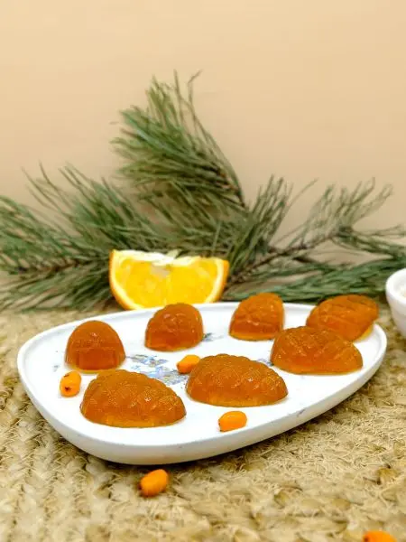 Мармелад фруктовый Апельсиновый, 250 гр